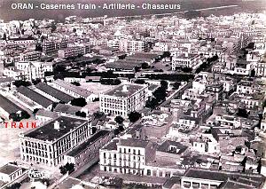 BIVEN Georges - 016- Oran - Caserne Train des equipages